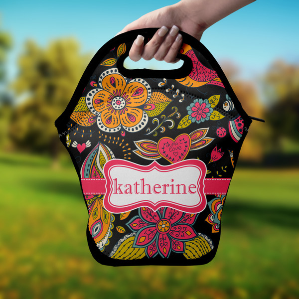 Birds & Butterflies Lunch Bag - Hand