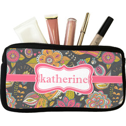 Birds & Butterflies Makeup / Cosmetic Bag (Personalized)