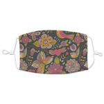 Birds & Butterflies Adult Cloth Face Mask - XLarge