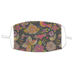 Birds & Butterflies Adult Cloth Face Mask - XLarge