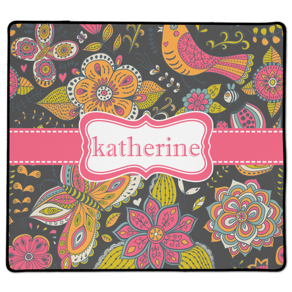 Custom Birds & Butterflies XL Gaming Mouse Pad - 18" x 16" (Personalized)
