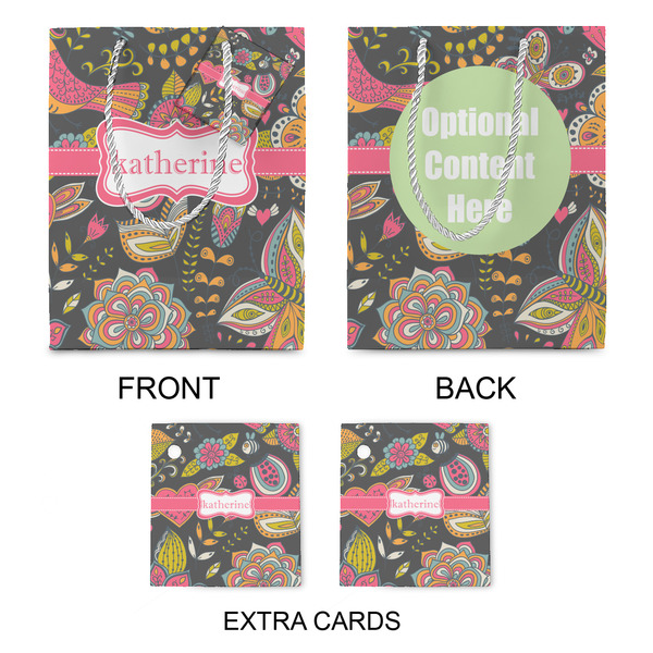 Birds & Butterflies Medium Gift Bag - Approval