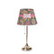 Birds & Butterflies Poly Film Empire Lampshade - On Stand