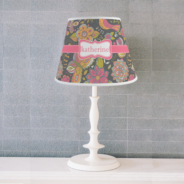 Birds & Butterflies Poly Film Empire Lampshade - Lifestyle