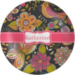 Birds & Butterflies Melamine Plate (Personalized)