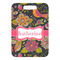 Birds & Butterflies Metal Luggage Tag - Front Without Strap