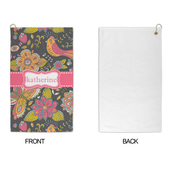 Birds & Butterflies Microfiber Golf Towels - APPROVAL