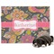 Birds & Butterflies Dog Blanket - Large (Personalized)
