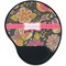 Birds & Butterflies Mouse Pad with Wrist Support - Main