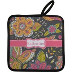 Birds & Butterflies Pot Holder w/ Name or Text