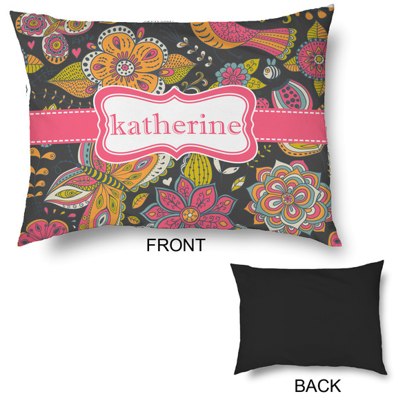 Birds & Butterflies Outdoor Dog Beds - Large - APPROVAL