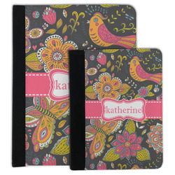 Birds & Butterflies Padfolio Clipboard (Personalized)