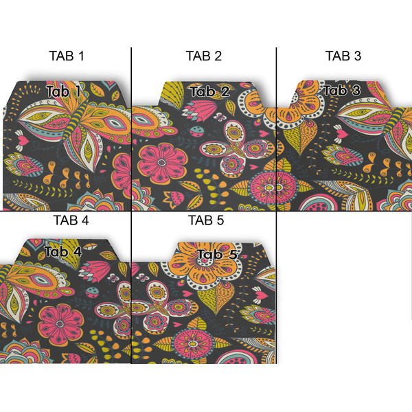 Birds & Butterflies Page Dividers - Set of 5 - Approval
