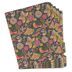 Birds & Butterflies Binder Tab Divider Set (Personalized)