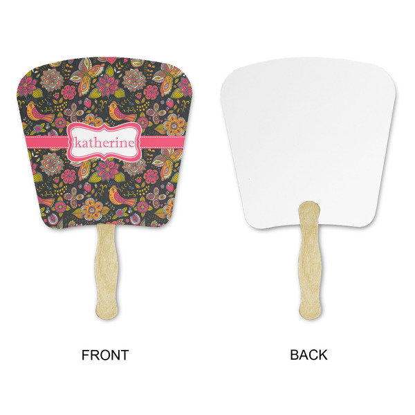 Birds & Butterflies Paper Fans - Approval