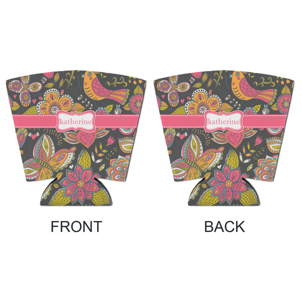 Birds & Butterflies Party Cup Sleeves - with bottom - APPROVAL