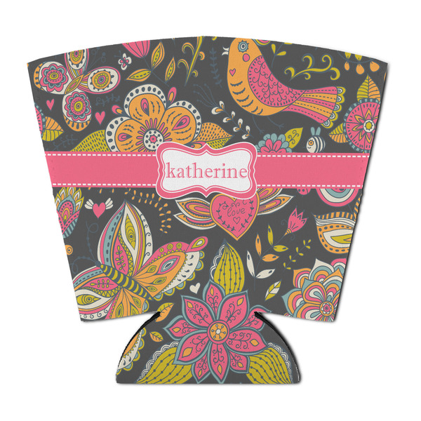 Custom Birds & Butterflies Party Cup Sleeve - with Bottom (Personalized)