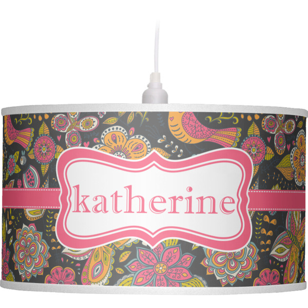 Birds & Butterflies Pendant Lamp Shade
