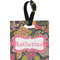 Birds & Butterflies Personalized Square Luggage Tag