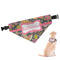 Birds & Butterflies Dog Bandana - Large (Personalized)