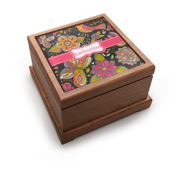 Custom Birds & Butterflies Pet Urn w/ Name or Text