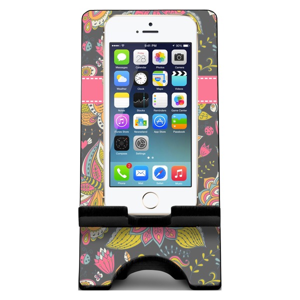 Birds & Butterflies Phone Stand w/ Phone