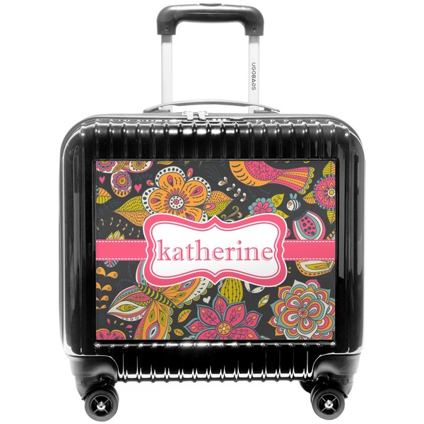 Custom Birds & Butterflies Pilot / Flight Suitcase (Personalized)