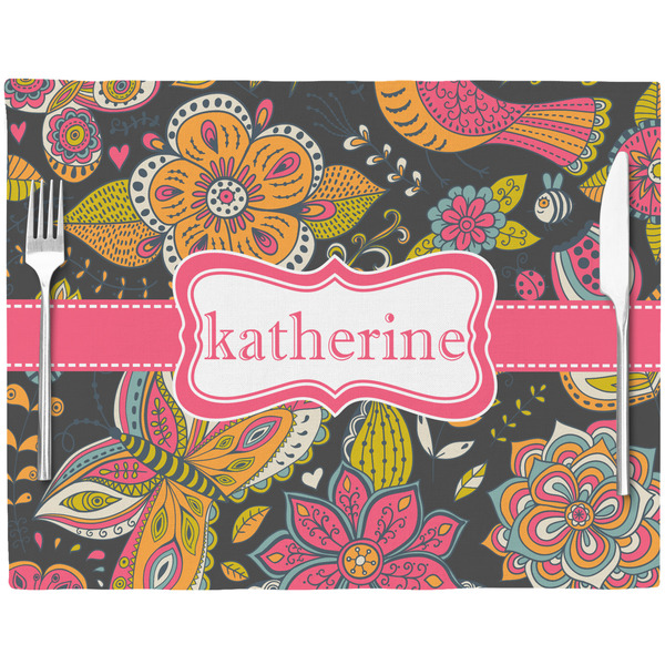 Birds & Butterflies Placemat with Props