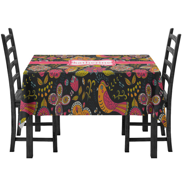 Custom Birds & Butterflies Tablecloth (Personalized)