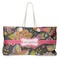 Birds & Butterflies Large Rope Tote Bag - Front View