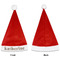 Birds & Butterflies Santa Hats - Front and Back (Single Print) APPROVAL