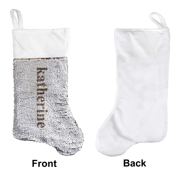 Birds & Butterflies Sequin Stocking - Approval