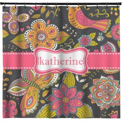Birds & Butterflies Shower Curtain - Custom Size (Personalized)
