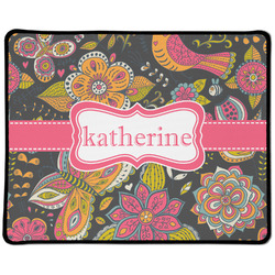 Birds & Butterflies Large Gaming Mouse Pad - 12.5" x 10" (Personalized)