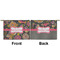 Birds & Butterflies Small Zipper Pouch Approval (Front and Back)