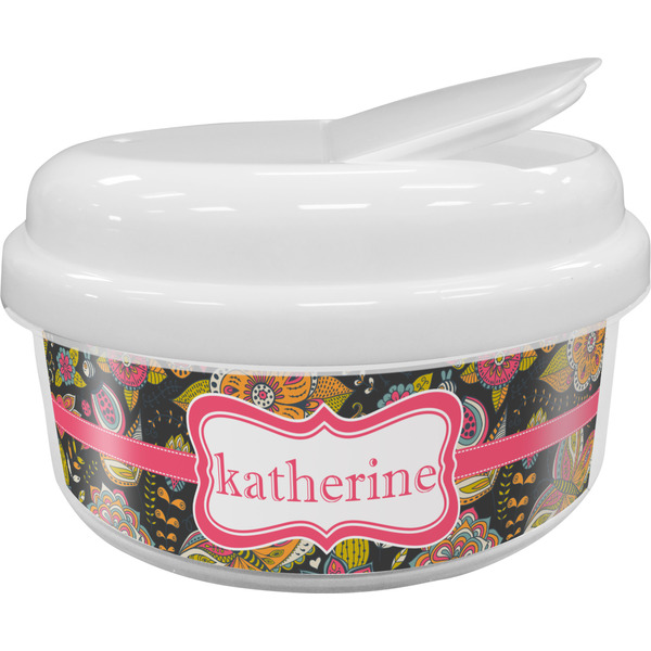 Custom Birds & Butterflies Snack Container (Personalized)