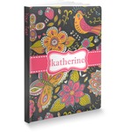 Birds & Butterflies Softbound Notebook - 5.75" x 8" (Personalized)