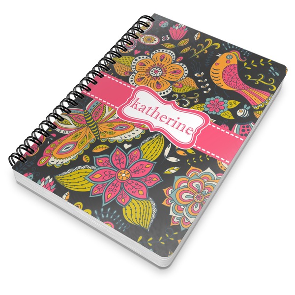 Birds & Butterflies Spiral Journal 7 x 10 - Main
