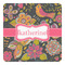 Birds & Butterflies Square Decal (Personalized)