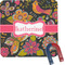 Birds & Butterflies Square Fridge Magnet (Personalized)