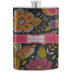 Birds & Butterflies Stainless Steel Flask (Personalized)