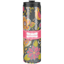 Birds & Butterflies Stainless Steel Skinny Tumbler - 20 oz (Personalized)