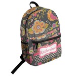 Birds & Butterflies Student Backpack (Personalized)