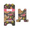 Birds & Butterflies Stylized Phone Stand - Front & Back - Large