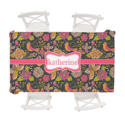 Birds & Butterflies Tablecloth - 58"x102" (Personalized)