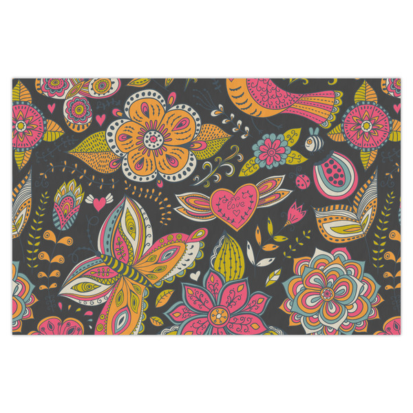 Custom Birds & Butterflies Tissue Paper Sheets - X-Large - Heavyweight