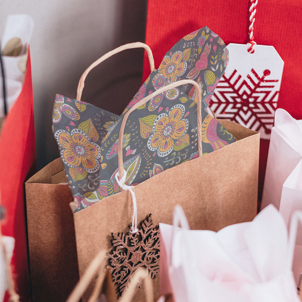 Birds & Butterflies Tissue Paper - In Gift Bag