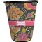 Birds & Butterflies Waste Basket - Single Sided (Black) (Personalized)