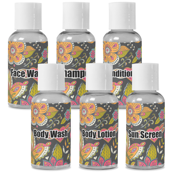 Custom Birds & Butterflies Travel Bottles (Personalized)