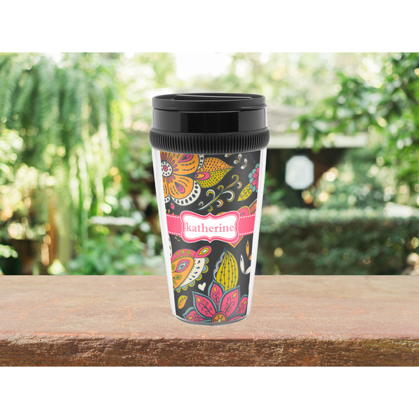 Birds & Butterflies Travel Mug Lifestyle (Personalized)